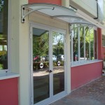 PENSILINA AD ARCO PLEXIGLASS BIANCOLATTE